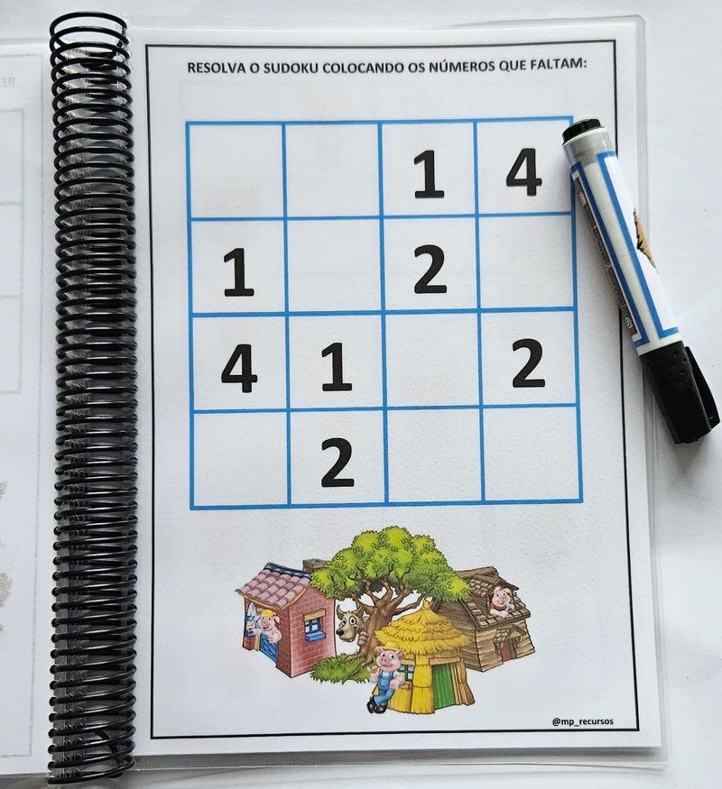 Livro de Atividades: Sudoku