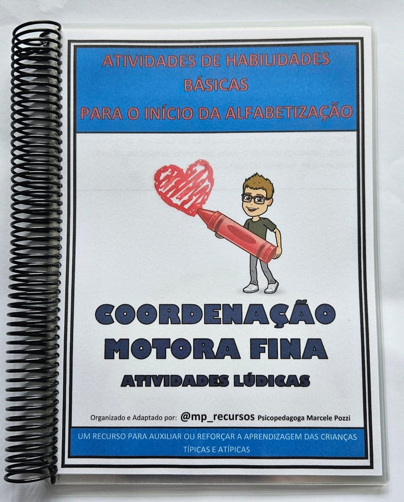 Livro de Atividades: Coordenação Motora Fina